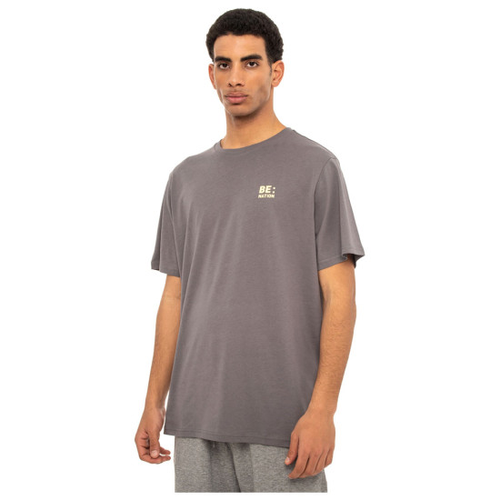 Be Nation Ανδρική κοντομάνικη μπλούζα Oversized